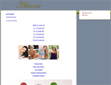 Tablet Screenshot of allianceinter.com